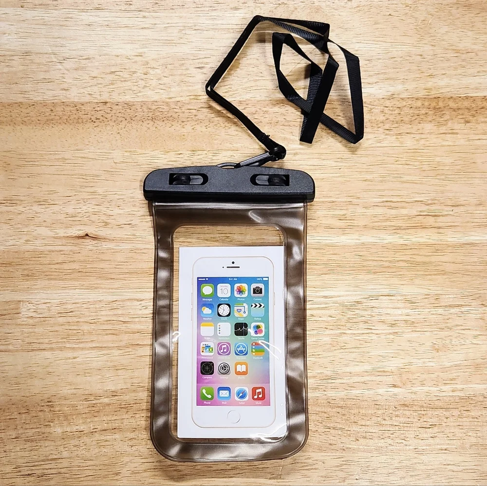 Waterproof Phone Cover Lanyard NiB